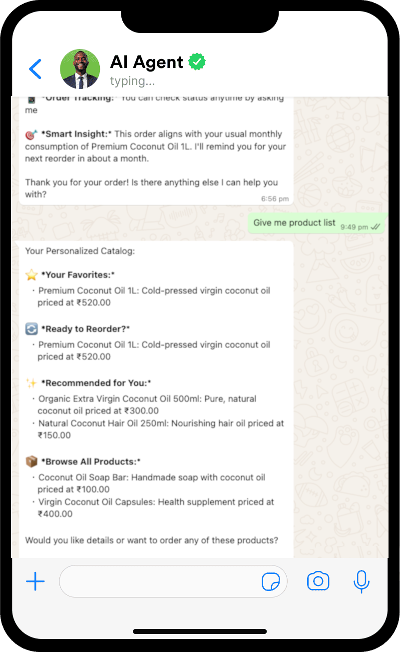 WhatsApp Bot AI Agent