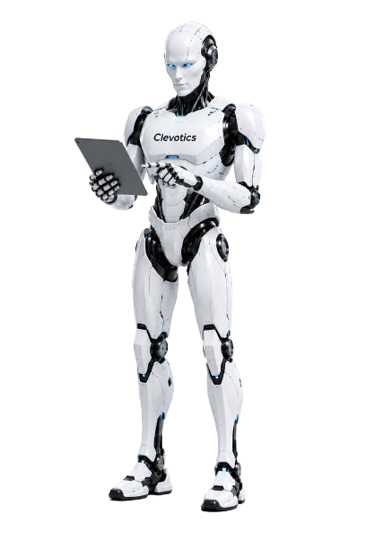 AI robot representing Clevotics automation intelligence