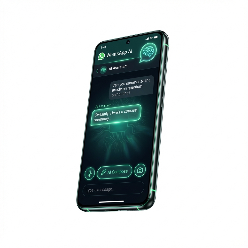 3D WhatsApp Interface